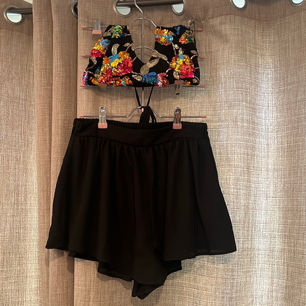 Short and bralette set